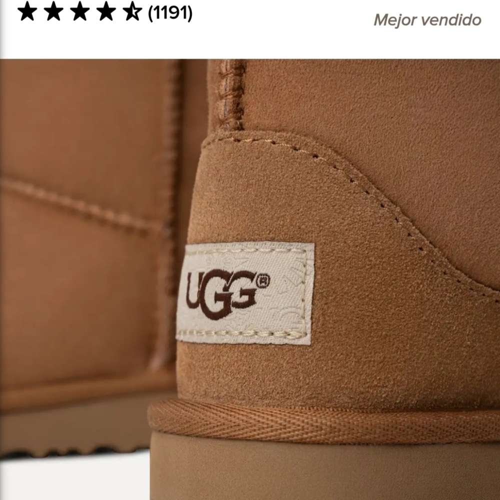 UGG Tan Cozy Suede Boots